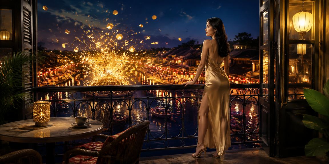 Thành viên VIP nhận bonus tại Hội An với không gian cà phê đặc trưng